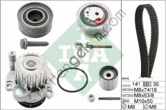 INA 530040530 TRIGER EKSANTRIK GERGI SETI DEVIRDAIMLI PASSAT JETTA III GOLF V TOURAN OCTAVIA TOLEDO BVE BWV BMA BKP BUZ BMR  VW-AUDI-SEAT-SKODA BİNEK TRİGER SETİ