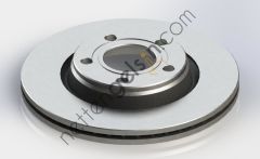 KRAFTVOLL 07040321 ON FREN AYNASI A4 1,6/1,8/1,9TDI - A4 QUATTRO 1,8-PASSAT IV 1,6 1,8 1,9 96-   VW-AUDI-SEAT-SKODA BİNEK FREN DİSKİ