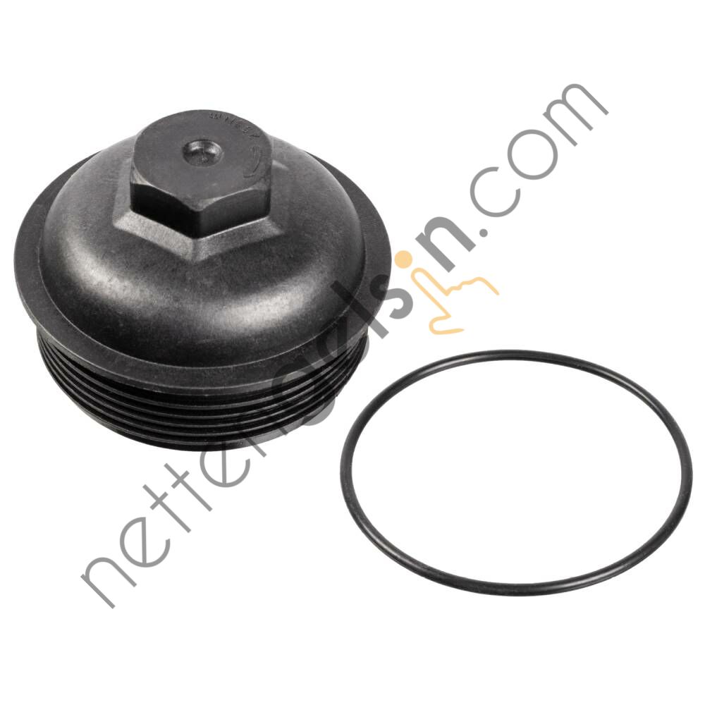 SWAG 30939697 YAG FILTRE KAPAGI CADDY GOLF VI JETTA PASSAT / CC POLO TOURAN TIGUAN T5 A3 A5 A4 A6 LEON TOLEDO SUPERB 045115433C (FEBI 39697 EŞDEĞERİ) VW-AUDI-SEAT-SKODA BİNEK YAĞ FİLTRE KAPAĞI