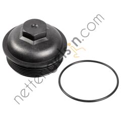 SWAG 30939697 YAG FILTRE KAPAGI CADDY GOLF VI JETTA PASSAT / CC POLO TOURAN TIGUAN T5 A3 A5 A4 A6 LEON TOLEDO SUPERB 045115433C (FEBI 39697 EŞDEĞERİ) VW-AUDI-SEAT-SKODA BİNEK YAĞ FİLTRE KAPAĞI