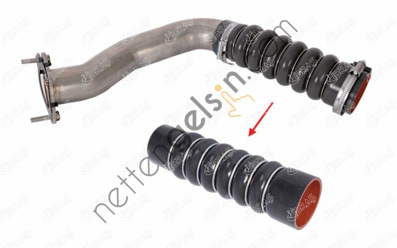 IBRAS 21711 TURBO HORTUMU METAL PARCA HARIC OPEL ANTARA 2.2 CDTI CHEVROLET CAPTIVA 2.2 D.  CHEVROLET BİNEK TURBO HORTUMU
