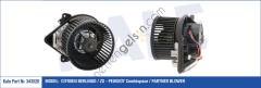 KALE 343520 KALORIFER MOTORU BERLINGO PARTNER ZX 1,4 8V / 1,6 16V / 1,9D (00 03) KLIMALI  PEUGEOT-CITROEN BİNEK KALORİFER MOTORU