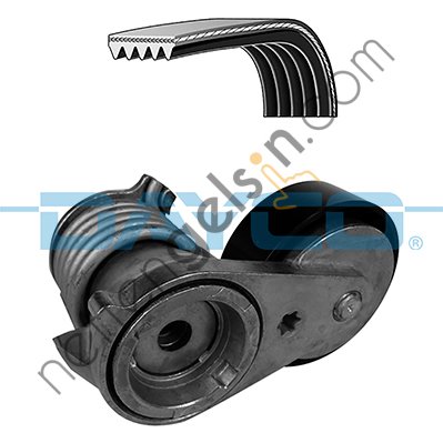 DAYCO KPV882 KANALLI KAYIS SETI (GERGI+KAYIS) VOLVO C30 (533) 2.4 i -D3/D4/D5 T5 06>12 C70 II (542) 04>10 V50 (545) 04>10  VOLVO BİNEK