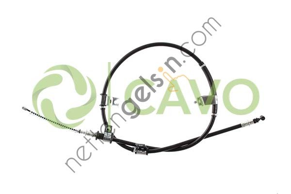 CAVO 2402 610 EL FREN TELI ARKA SOL AVEO-KALOS 03-06 (1383/1188)  CHEVROLET BİNEK EL FREN HALATI