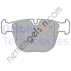 DELPHI LP1793 FREN BALATASI ARKA BMW E60 E64 E65 E70 F15 F16 M3 E90>93 E82 M  BMW BİNEK FREN BALATASI