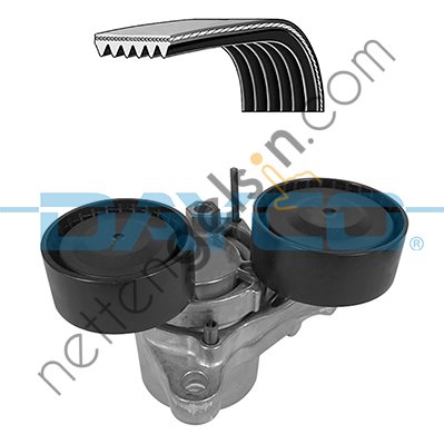 DAYCO KPV728 V KAYIS GERGI SETI BMW E90 E91 E92 E93 F07 F10 F11 F01 F02 E84 F15 F16  BMW BİNEK ALTERNATÖR GERGİ RULMANI