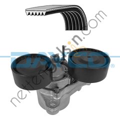DAYCO KPV728 V KAYIS GERGI SETI BMW E90 E91 E92 E93 F07 F10 F11 F01 F02 E84 F15 F16  BMW BİNEK ALTERNATÖR GERGİ RULMANI
