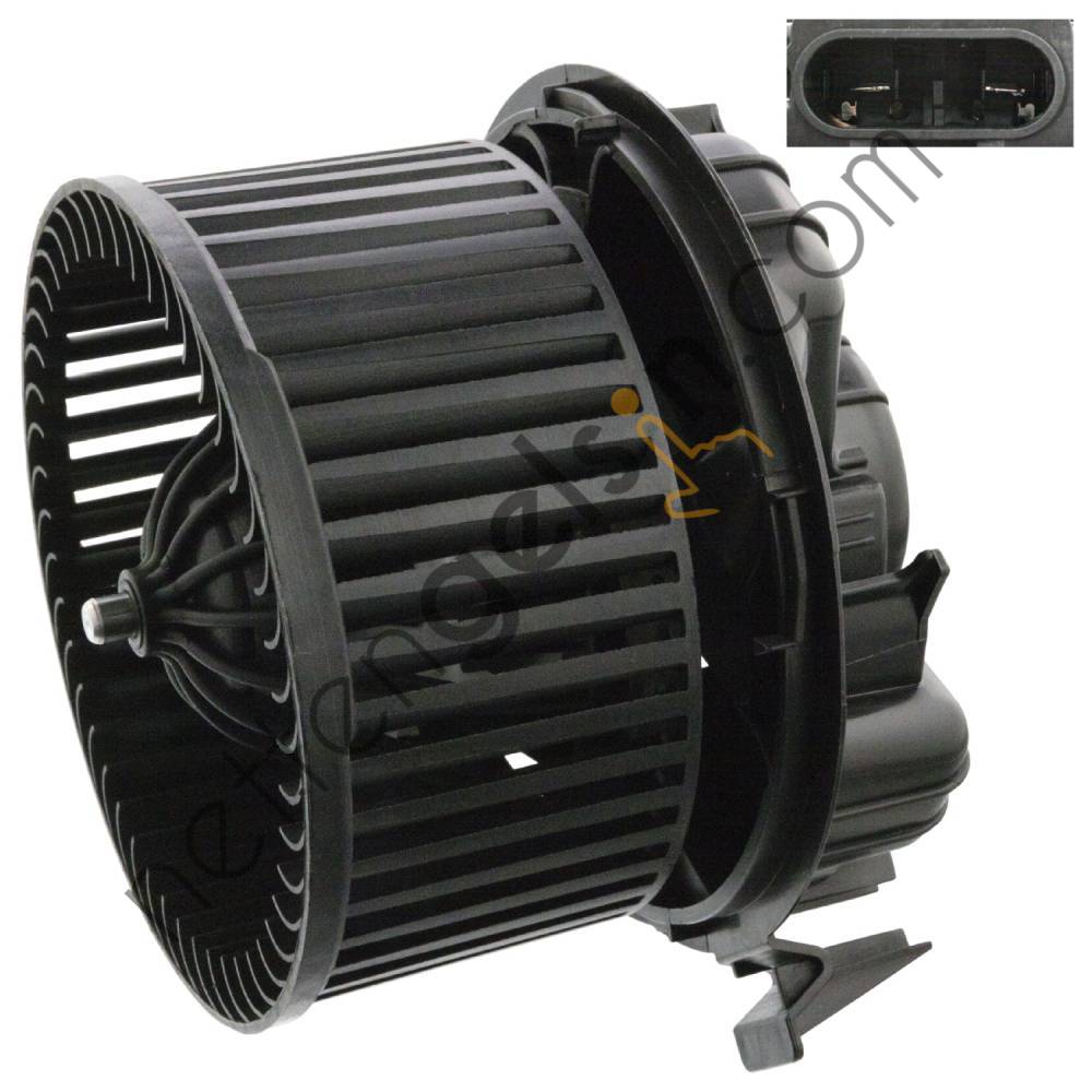 SWAG 60106364 FAN KALORIFER MOTORU CLIO III 1,2 1,6 06> 7701062225 (VALEO 715056 EŞDEĞERİ) RENAULT BİNEK KALORİFER MOTORU