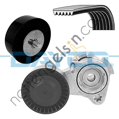 DAYCO KPV627 V KAYIS GERGI SETI BMW E81 E87 E88 E90 E60 E84 E83 E70 E85 E86 E89  BMW BİNEK V KAYIS GERGI SETI