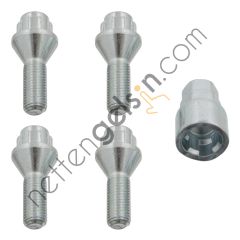SWAG 20927049 TEKERLEK CIVATA TAKIMI 1 SERIES (E26), 1 SERIES (E81), 1 SERIES (E82), 1 SERIES (E87 LCI), 1 SERIES  BMW BİNEK