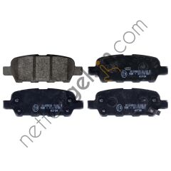 BLUEPRINT ADN142137 ARKA FREN BALATASI JUKE 10->/QASHQAI/QASHQAI+2 06->/X-TRAIL 07->/KOLEOS 08->  NISSAN BİNEK FREN BALATASI