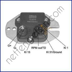 HUCO HC:138019 ATEŞLEME MODÜLÜ 102 MOTOR A0025455932 MERCEDES
