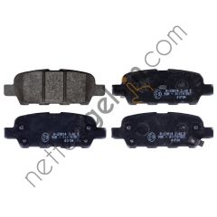 SWAG 60116198 ARKA FREN BALATASI NISSAN QASHQAI J10 07-13 XTRAIL 07-13 PARTHFINDER 13-> KOLEOS 08-> JUKE 10->SUZUKI GRAND VITARA 08->  RENAULT BİNEK FREN BALATASI