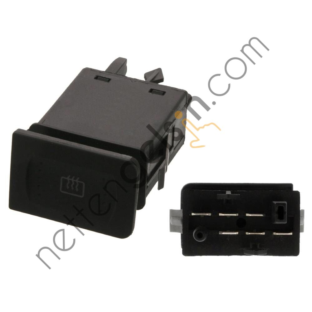 FEBI 38627 ARKA CAM REZISTANS DUGMESI BORA 99>05 GOLF IV 98>06  VW-AUDI-SEAT-SKODA BİNEK