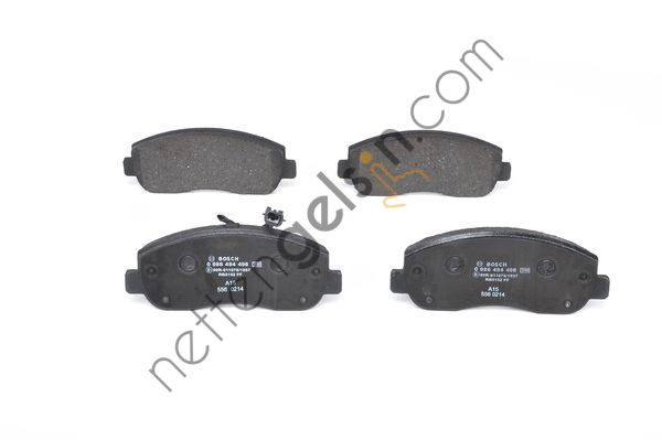 BOSCH 0986494498 ON FREN BALATASI MASTER III MOVANO 2010>  RENAULT BİNEK FREN BALATASI