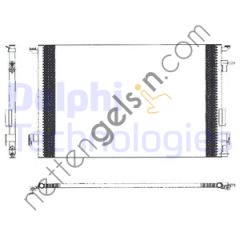 DELPHI TSP0225463 KLIMA RADYATORU Z16XE Z16XEP Z18XE Z22SE VECTRA C  OPEL BİNEK KLİMA RADYATÖRÜ