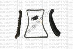 KRAFTVOLL 12100011 EKSANTRIK ZINCIR SETI ZINCIR+x2KIZAK+GERICI BMW M43 E36 E46  BMW BİNEK MOTOR ZINCIR SETI