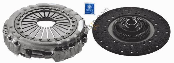 SACHS 3400 700 531 DEBRIYAJ SETI OTOMATIK 430MM BASKI+DISK MERCEDES ACTROS MP4-MP5 1833L OM471  MERCEDES AĞIR VASITA DEBRİYAJ RULMANI