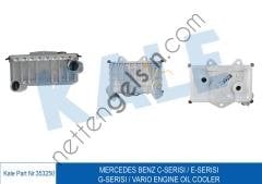 KALE 353250 YAG SOGUTUCUSU (OM605) W202 95>00 W210 96>99 S210 96>99 W461 97>  MERCEDES BİNEK MOTOR YAĞ SOĞUTUCU