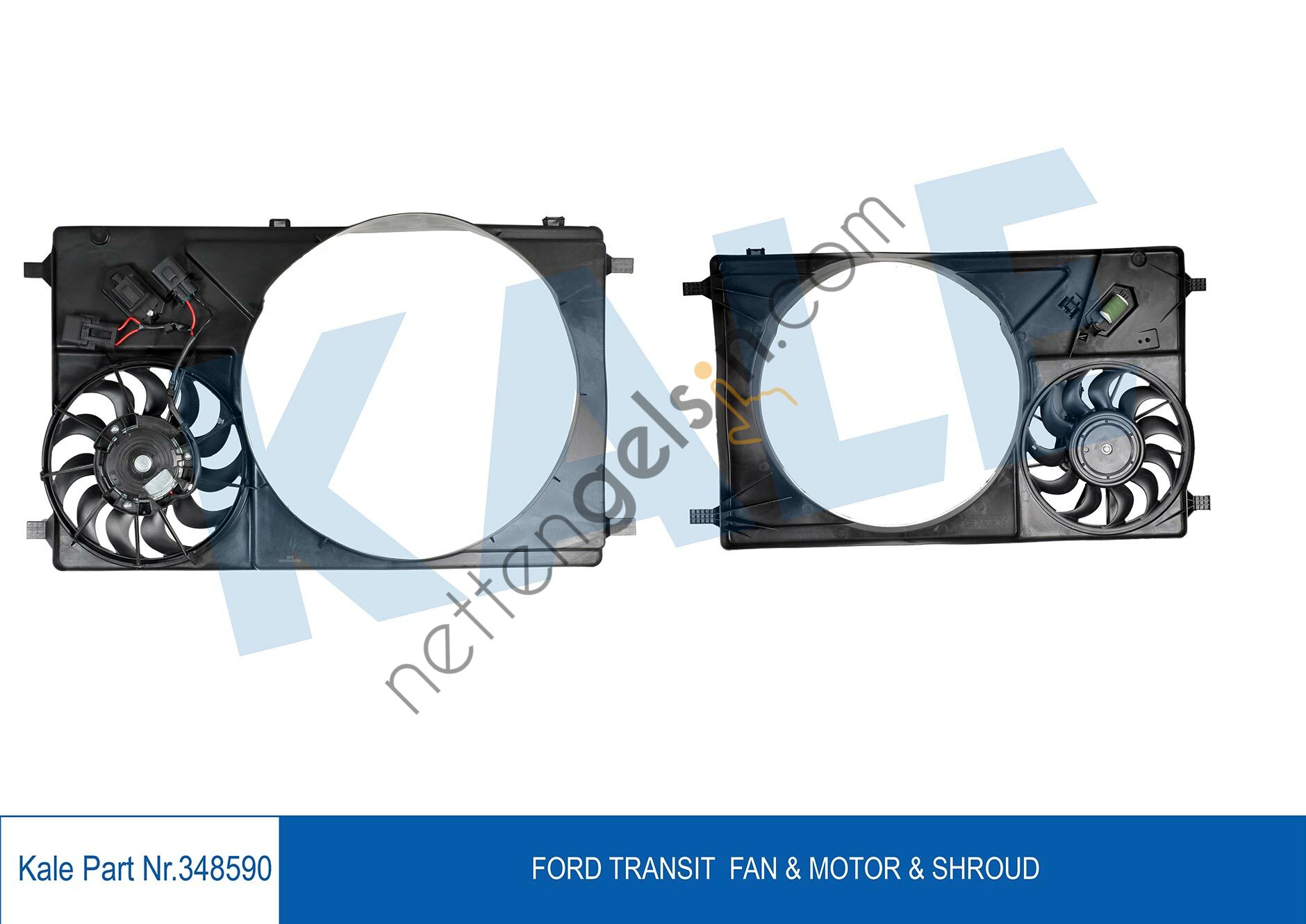 KALE 348590 FAN MOTORU (DAVLUMBAZLI) TRANSIT V363 2014>  FORD BİNEK FAN MOTORU