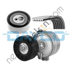 DAYCO KPV119 ALTERNATOR V KAYISI KITI PARTNER II 406 EXPERT BERLINGO II JUMPY XSARA II C8 2.0HDI 8V KLIMALI  PEUGEOT-CITROEN BİNEK V KAYIS GERGI SETI