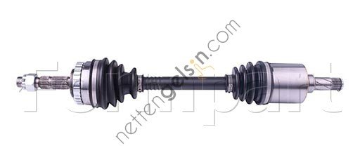 FORMPART 20380036&sol;S AKS KOMPLE SOL MERIVA A Z16XE - Z16XEP  OPEL BİNEK AKS MİLİ
