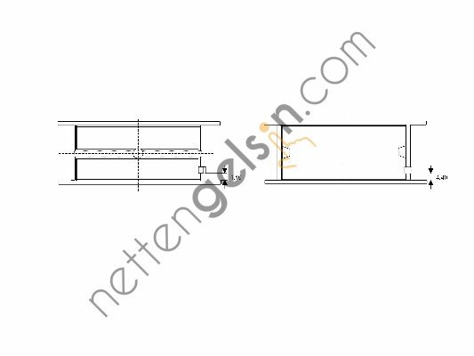 GLYCO 72-2859 STD ANA YATAK PARÇA V6/8 KEP> STD  MERCEDES