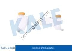 KALE 348820 RADYATOR YEDEK SU DEPOSU NISSAN QASHQAI J11 KASA 2013 -> KADJAR 2013 ->  NISSAN BİNEK YEDEK SU DEPOSU