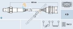 FAE FA:77156 OKSİJEN SENSÖRÜ OPEL ASTRA G/VECTRA B/C Z16XE(P1) 855523 OPEL