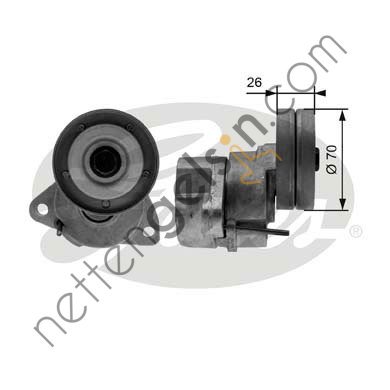 GATES GT:T38154 GERGİ KÜTÜĞÜ OPEL AST.F/G/VEC.A/B 1,6-1,8-2,0 1340541 OPEL