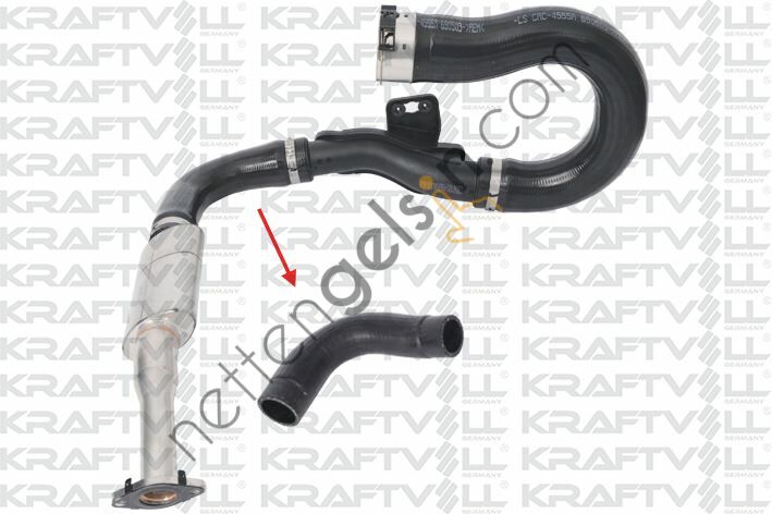 KRAFTVOLL 10032093 TURBO HORTUMU PLASTIK ve METAL BORU HARIC GIRIS CHEVROLET AVEO 1.3 D. LSF-LDV  OPEL BİNEK TURBO HORTUMU