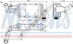 NISSENS 96789 RADYATÖR OPEL INTERKOL ASTRA G/ZAFIRA A Y20DTH 1302243 OPEL