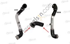 IBRAS 35209 TURBO HORTUMU METAL BORU HARIC (METAL) BMW 5,30 D 5,25D E60 E61  BMW BİNEK TURBO HORTUMU