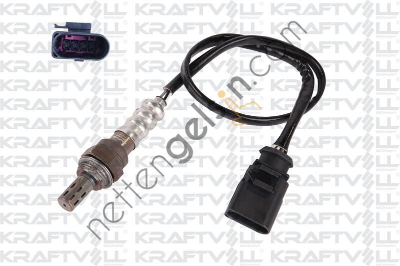 KRAFTVOLL 05010056 OKSIJEN SENSORU LAMBDA SONDASI (4 KUTUPLU 530mm) ONCE POLO 10> IBIZA 09>15 TOLEDO 13>15 FABIA 07>15 (320 MM)  VW-AUDI-SEAT-SKODA BİNEK OKSİJEN SENSÖRÜ