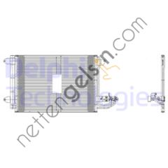 DELPHI TSP0225482 KLIMA RADYATORU CADDY III GOLF V VI JETTA III EOS SCIROCCO TORURAN SUPER B OCTAVIA YETI TOLEDO LEON ALTEA A3 AUDI TT 1.2 TSI 1.4TFSI 1.6 FSI 1.8 TFSI 2.0FSI 1.6TDI 1.9TDI 2.0TDI  VW-AUDI-SEAT-SKODA BİNEK KLİMA RADYATÖRÜ