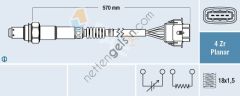 FAE FA:77154 OKSİJEN SENSÖRÜ OPEL AST.G/COR.C 10XE-12XE-14XEP 855355 OPEL