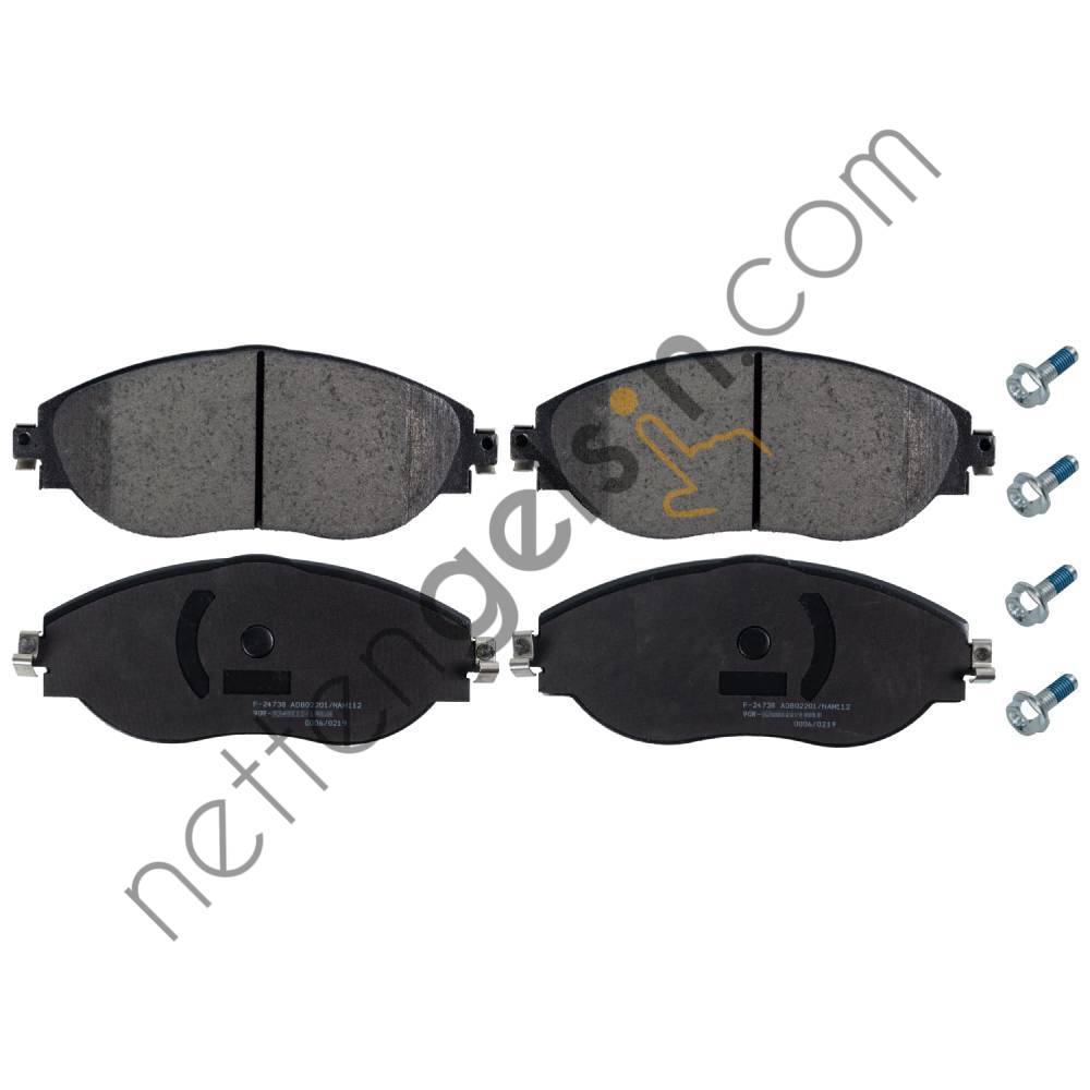SWAG 33100088 ON FREN BALATASI TK PASSAT VARIANT 15> ARTEON 17> TIGUAN 18> Q3 19>  VW-AUDI-SEAT-SKODA BİNEK FREN BALATASI
