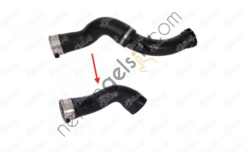 IBRAS 35152 TURBO HORTUMU (PLASTIK BORU HARIC) BMW F20 F30 F35  BMW BİNEK TURBO HORTUMU