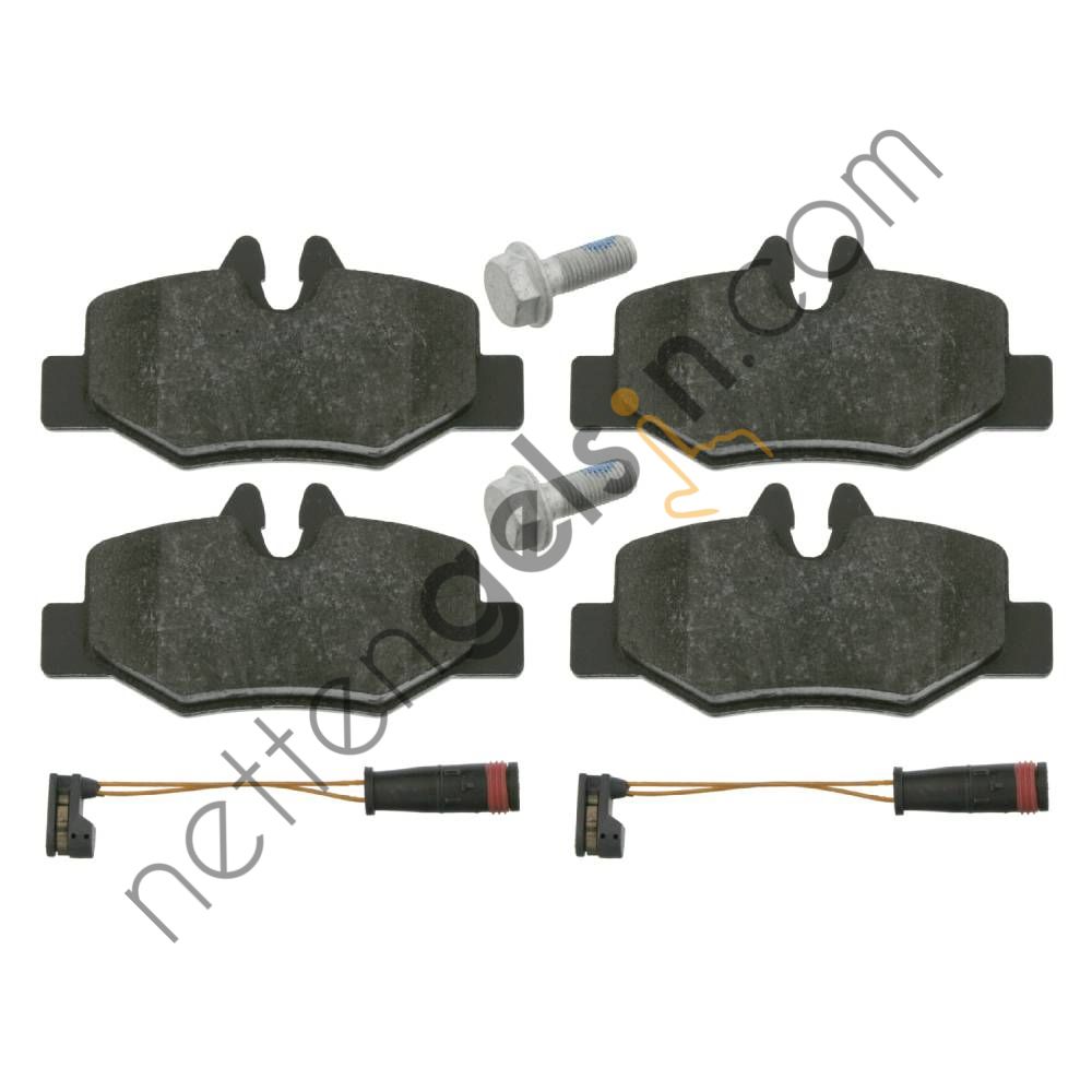 SWAG 10916535 FREN BALATASI ARKA VIANO 03> VITO W639 03> 101.9×50.5×18.3  MERCEDES BİNEK FREN BALATASI