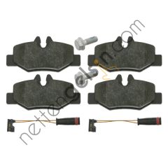 SWAG 10916535 FREN BALATASI ARKA VIANO 03> VITO W639 03> 101.9×50.5×18.3  MERCEDES BİNEK FREN BALATASI