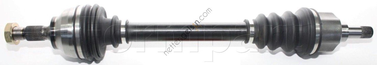 FORMPART 21380018/S ON AKS SOL P307 C4 1,4 16V / 1,6 16V (MA SANZUMAN 629MM DIS FREZE 25 IC FREZE 22)  PEUGEOT-CITROEN BİNEK AKS MİLİ