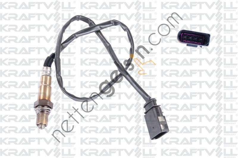 KRAFTVOLL 05010053 OKSIJEN SENSORU A3 TT LEON FABIA OCTAVIA BORA GOLF IV 1.8 / 2.0 / 3.2 (760 MM)  VW-AUDI-SEAT-SKODA BİNEK OKSİJEN SENSÖRÜ