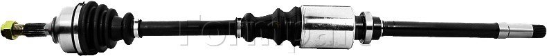 FORMPART 21380024/S AKS SAG KOMPLE P206 (DIS FREZE:21 IC FREZE:22 BOY:886MM) TU3JP ET3J4 (1,4 8V / 16V) ABSSIZ 98>  PEUGEOT-CITROEN BİNEK AKS KAFASI