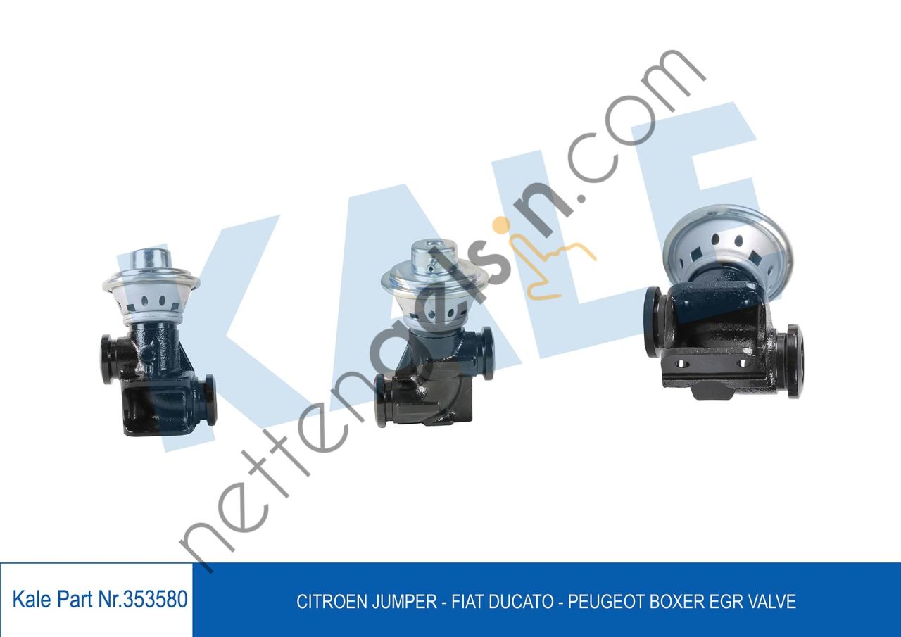 KALE 353580 EGR VALFI CITROEN JUMPER I JUMPER II DW10TD FIAT DUCATO PEUGEOT BOXER 2.0 HDI 2.2 HDI 02>  FIAT BİNEK EGR VALFİ