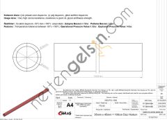 IBRAS 65763 3 KAT POLYESTERLI SILIKON 35mm DUZ HORTUM 1 MT  GENEL BİNEK RULO HORTUM