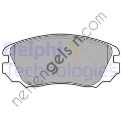 DELPHI LP2080 ON FREN BALATASI INSIGNIA 1,6/1,8/2,0 16 JANT-SAAB 9-5  OPEL BİNEK FREN BALATASI