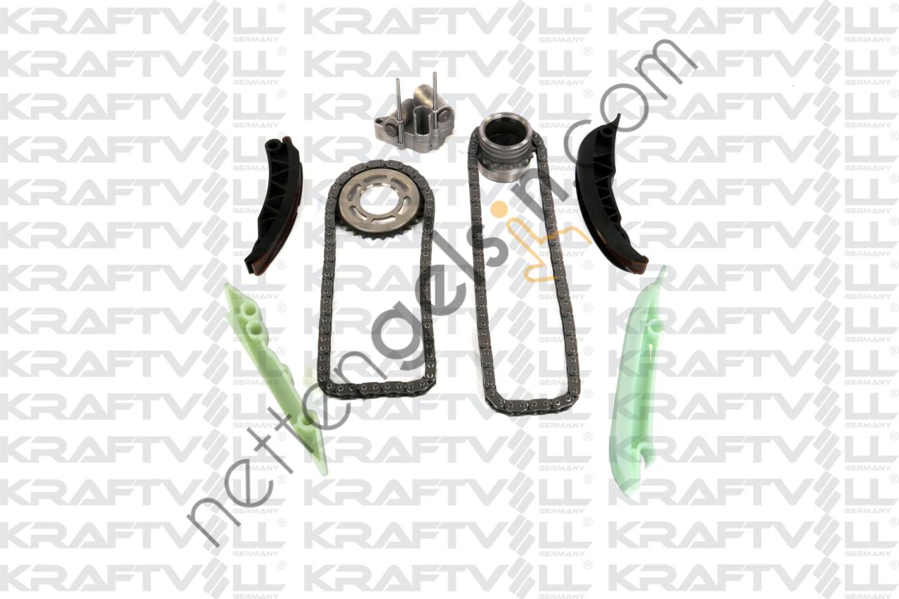 KRAFTVOLL 12100009 EKSANTRIK ZINCIR SETI BMW E87 E46 E90 E92 M47 M57  BMW BİNEK MOTOR ZINCIR SETI