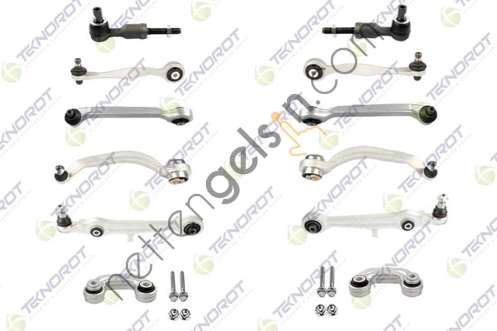 TEKNOROT A-555 ON ALT TAKIM KIT (CIVATA VE SOMUN) A4 A6 PASSAT 96>05 AHL ANB AEB ADR AHH AFN AML ARG AKN KALIN TIP  VW-AUDI-SEAT-SKODA BİNEK SALINCAK