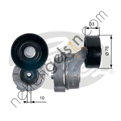 GATES GT:T39134 GERGİ KÜTÜĞÜ KASNAKLI TRİGER STAREX CRDI 252814A010 HYUNDAI