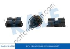 KALE 348840 KALORIFER MOTORU DAF 45 / RENAULT PREMIUM KERAX MIDLUM  DAF AĞIR VASITA KALORİFER MOTORU